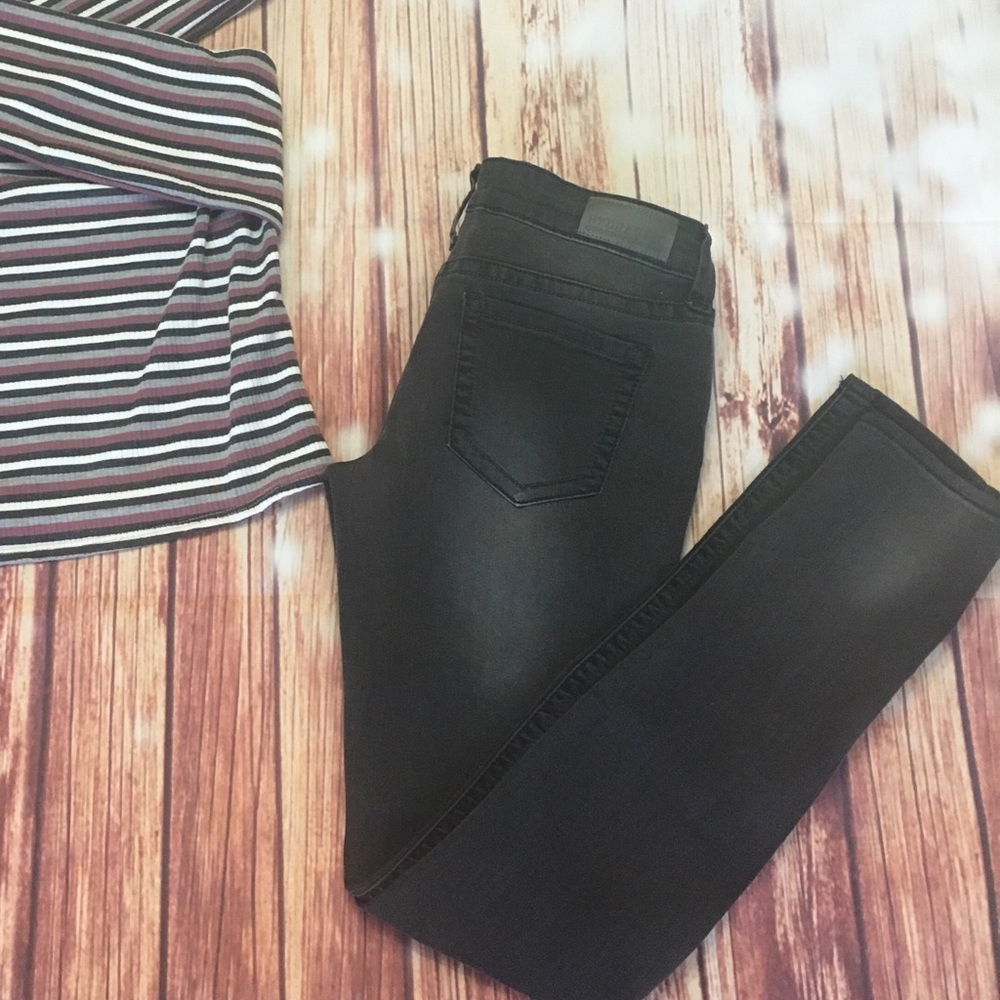 Hydraulic dark gray wash jeans